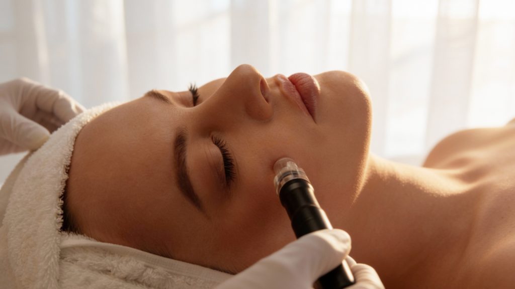 Tratamiento Plasmapen Fibroplast facial en clínica estética en Málaga para lifting sin cirugía